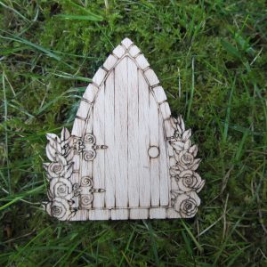 Rose-Arch Oak Fairy Door