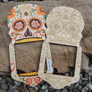 Candy Skull Light Switch Surround