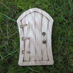 Bowed Oak Fairy Door