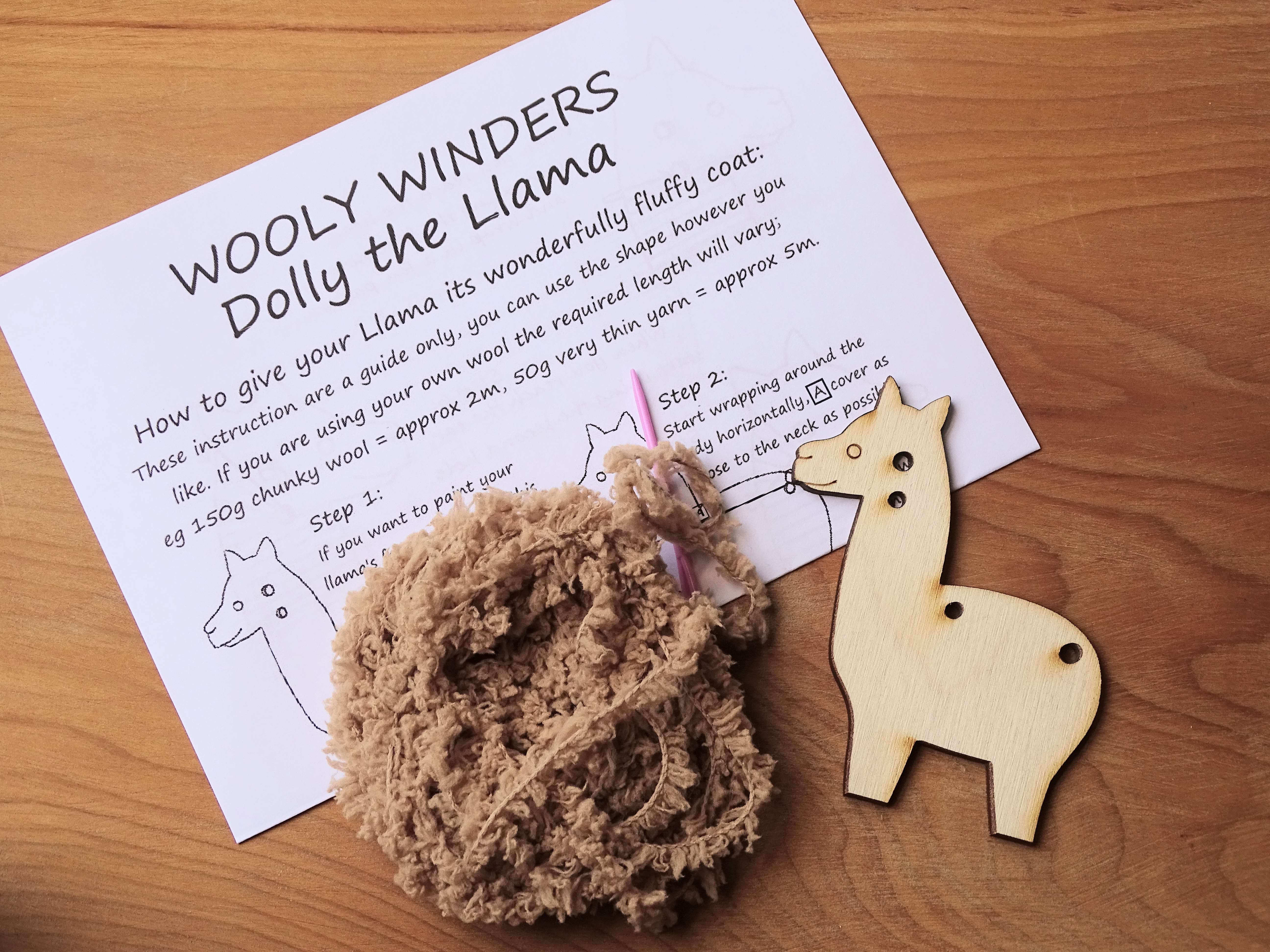 Wooly Winder Llama Kit - Image 2