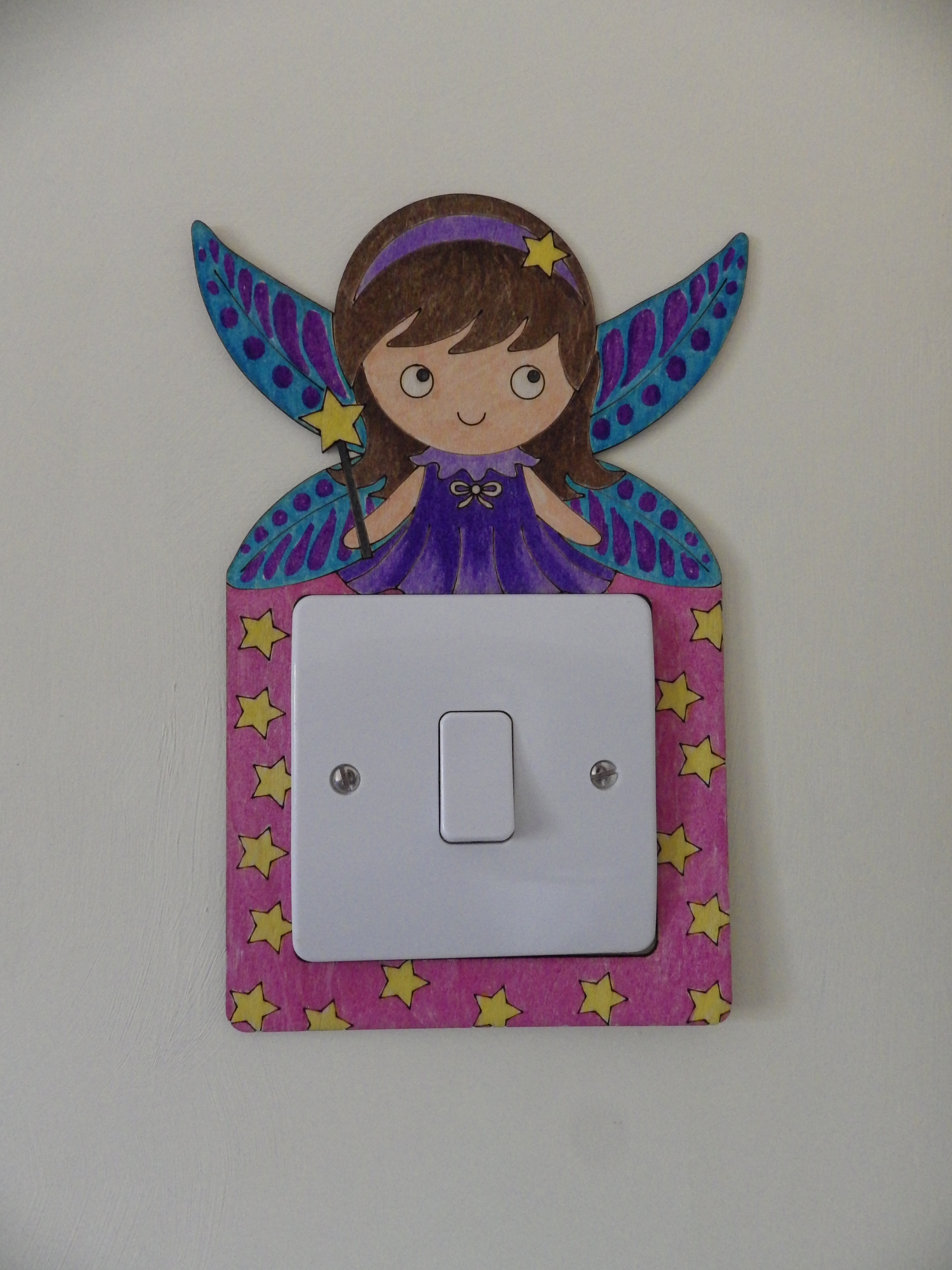 Fairy Light Switch Surround Hide N Teak