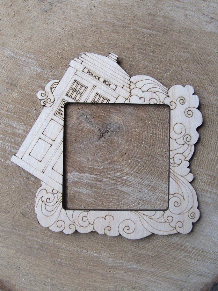 Police Box Light Switch Surround