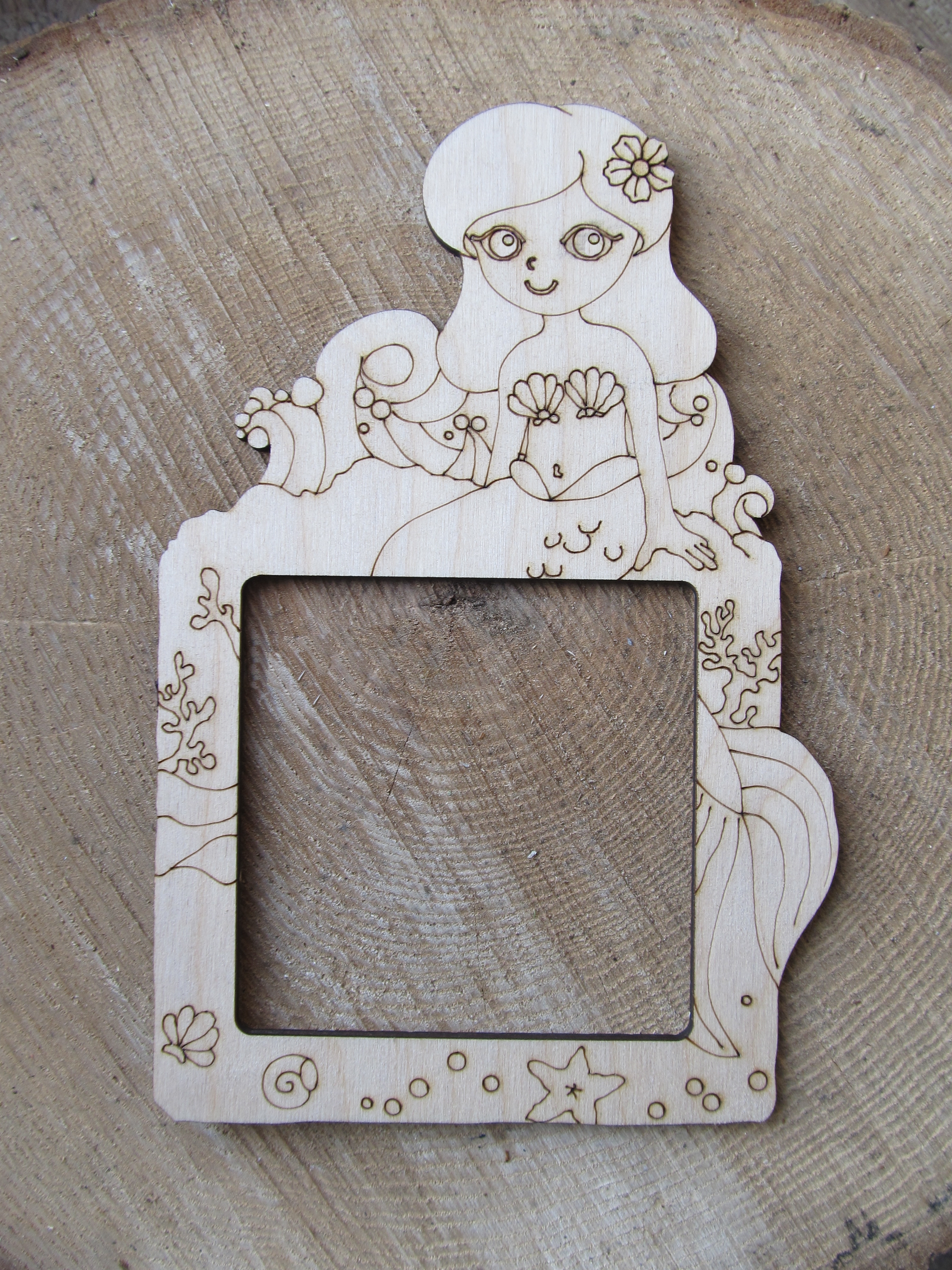 Mermaid Light Switch Surround