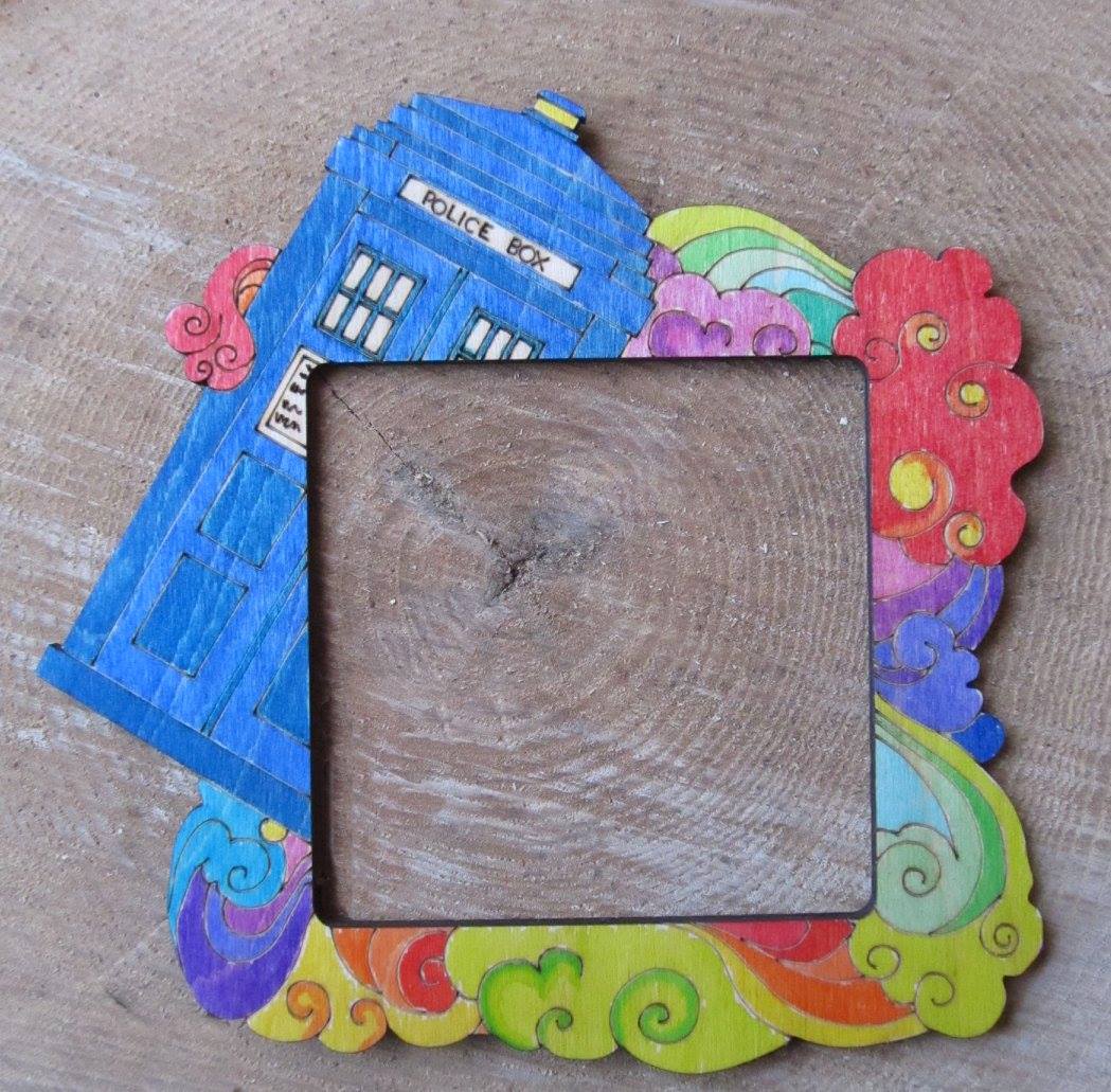 Police Box Light Switch Surround - Image 2