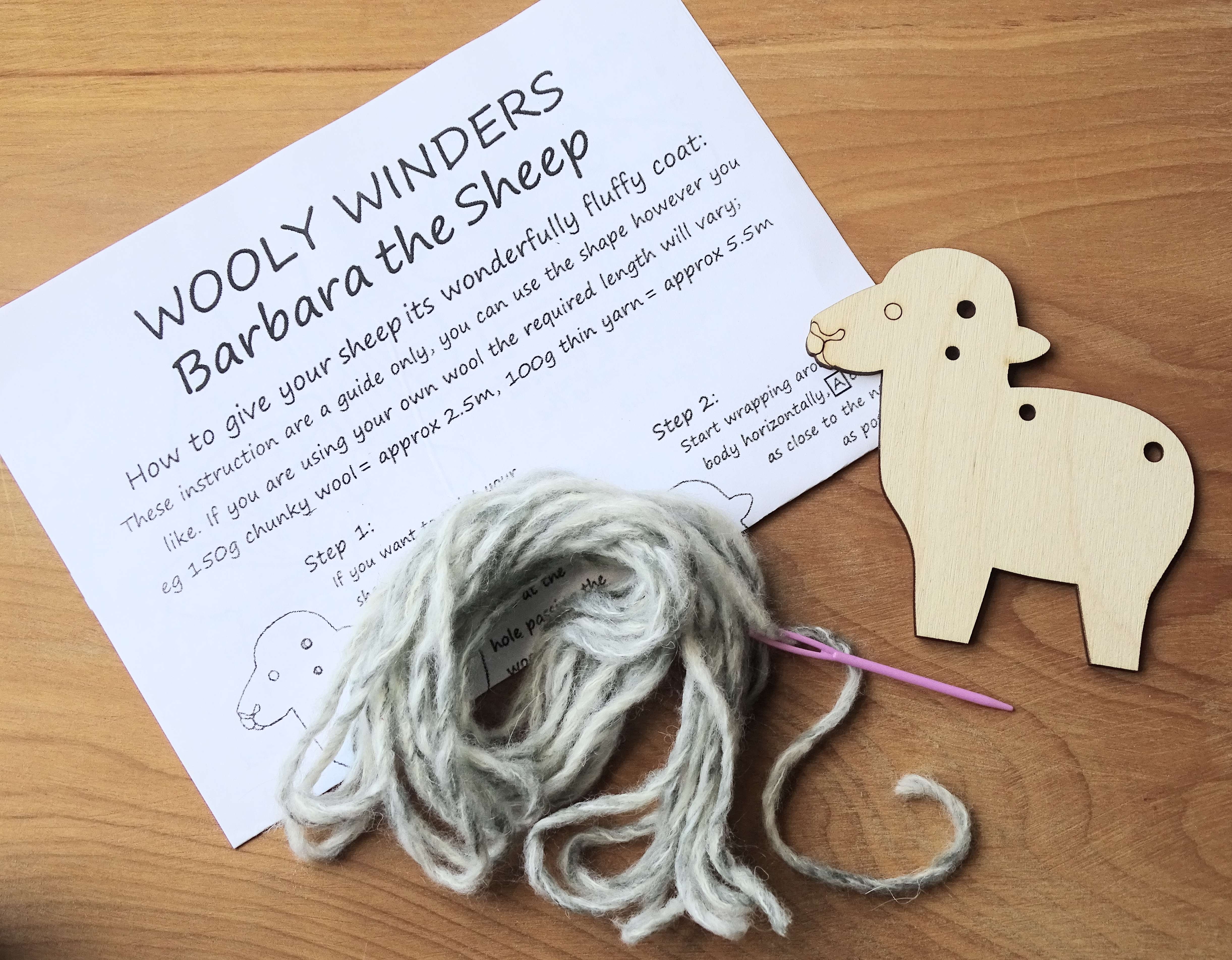 Wooly Winder Sheep Kit - Image 2
