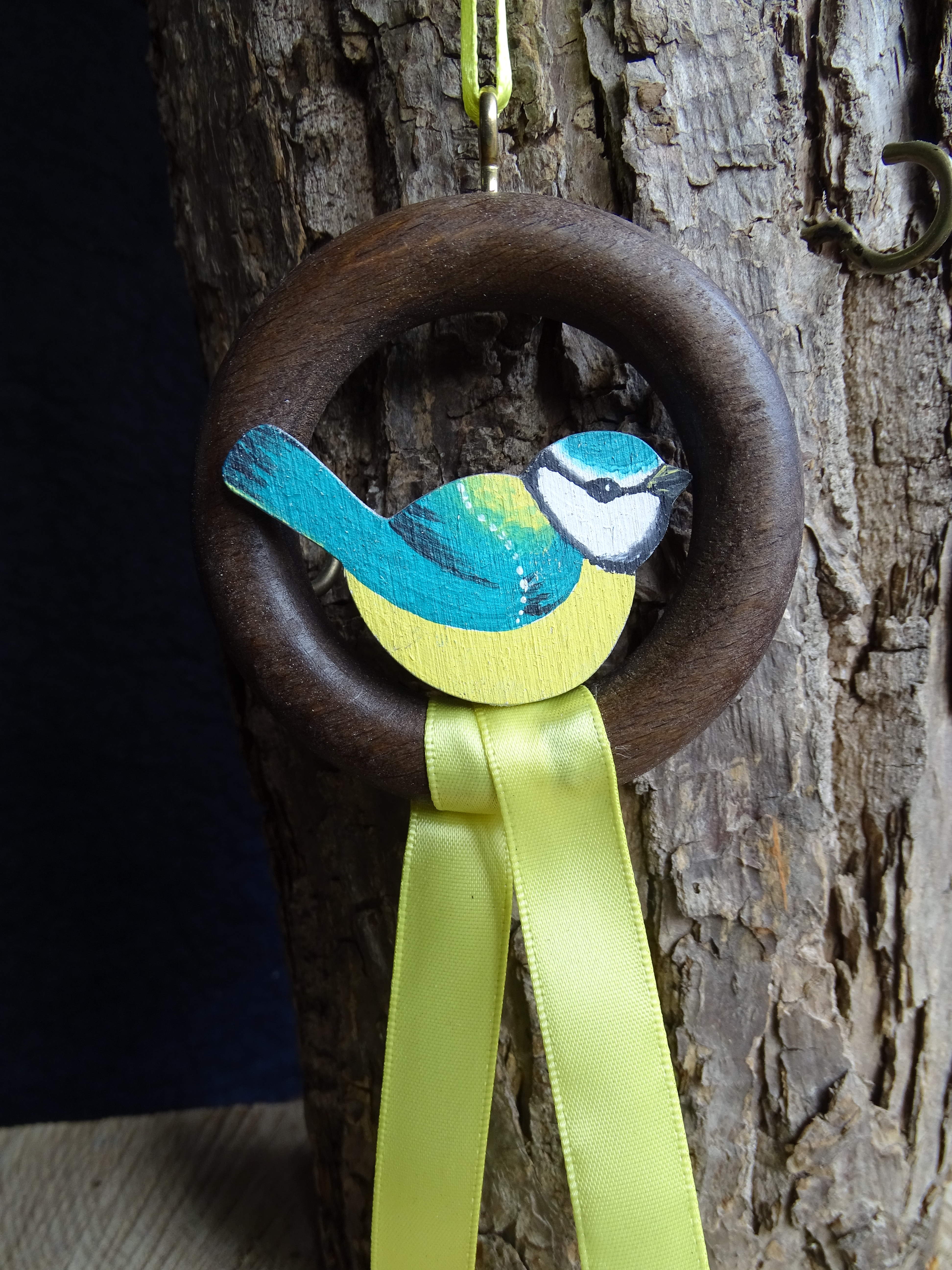 Spring Bird Blue Tit Decoration - Image 3