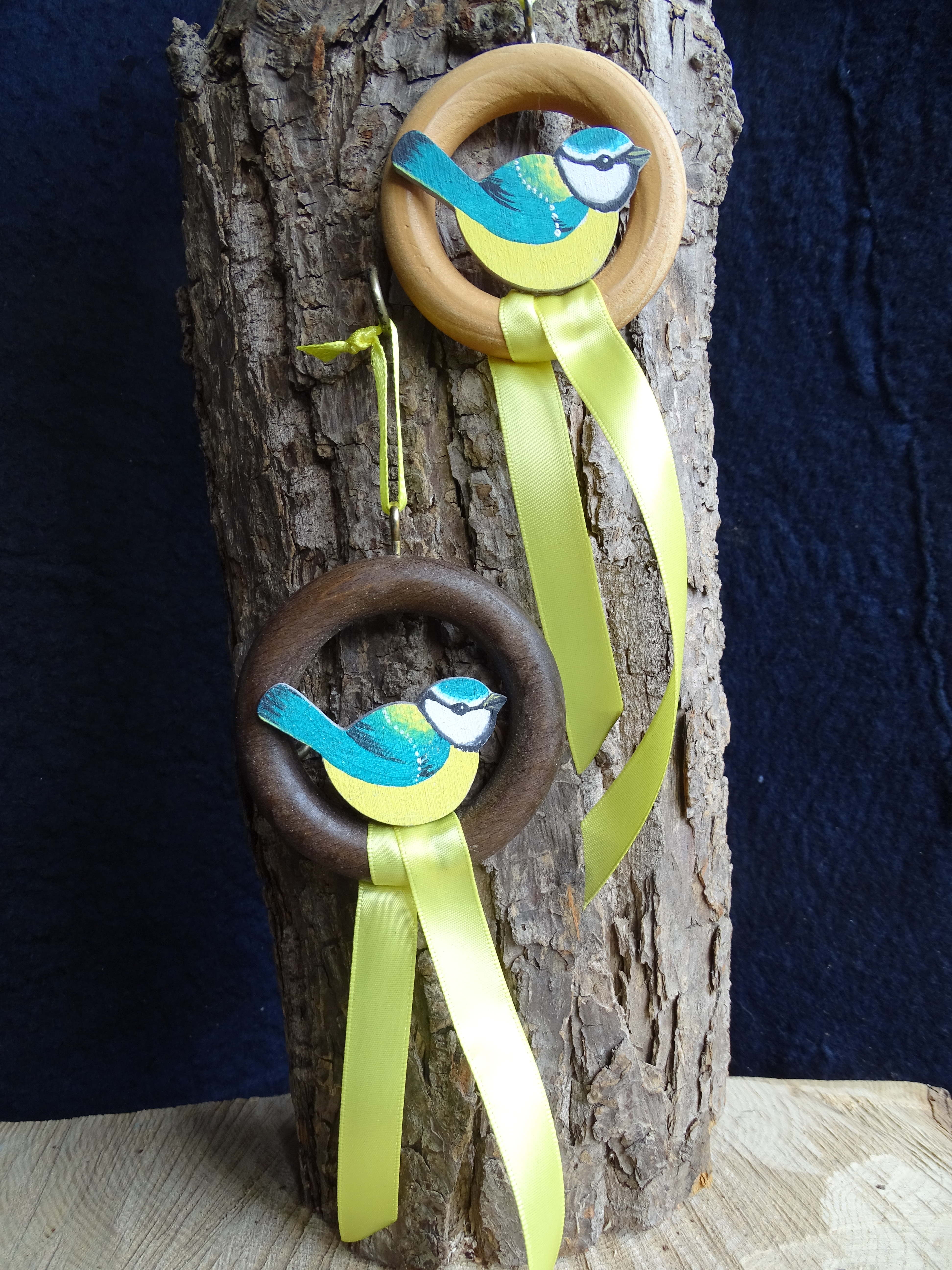 Spring Bird Blue Tit Decoration