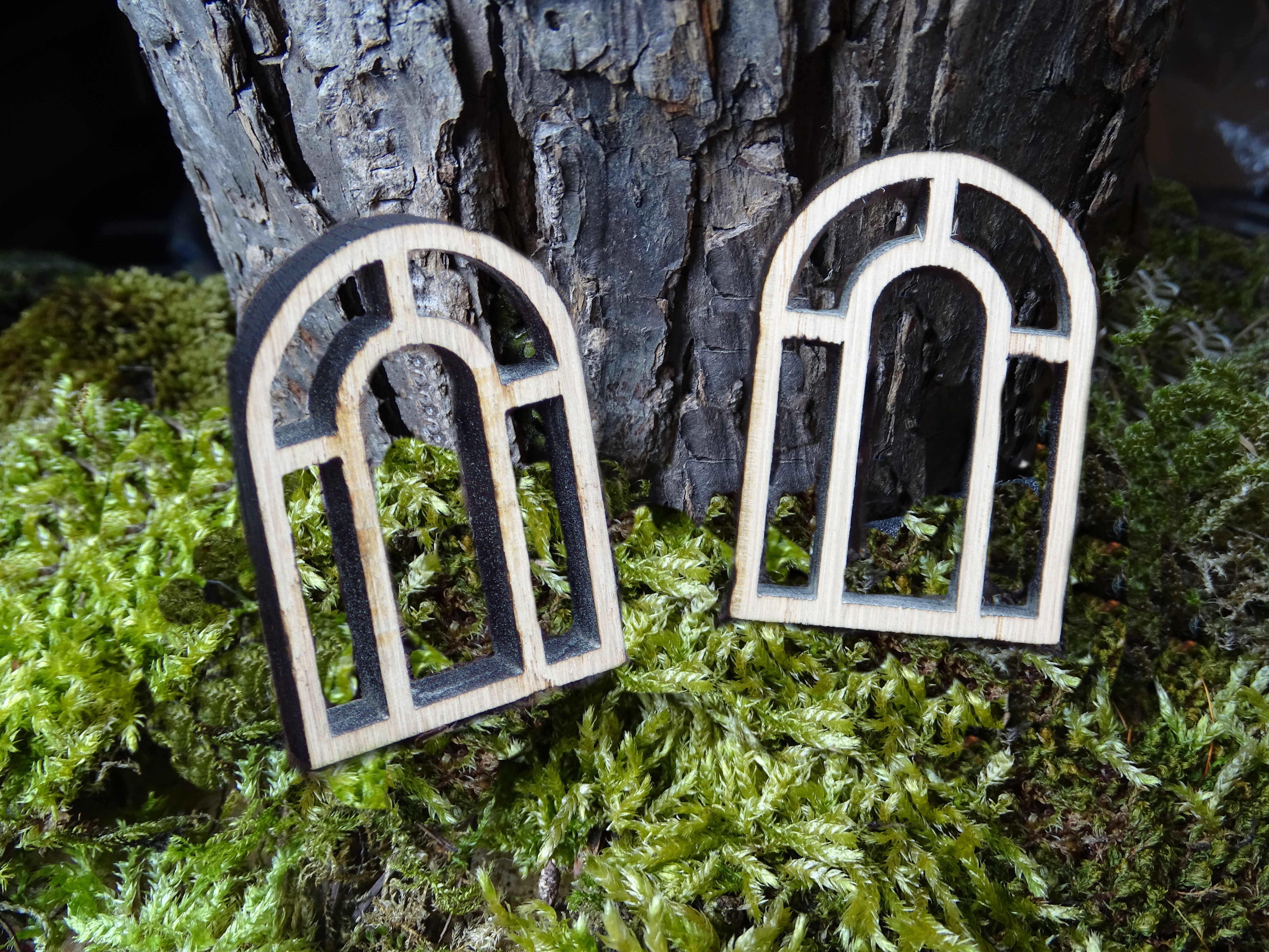 Fairy House Oak Windows: Georgian